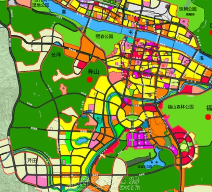 邵武市城市规划图图片